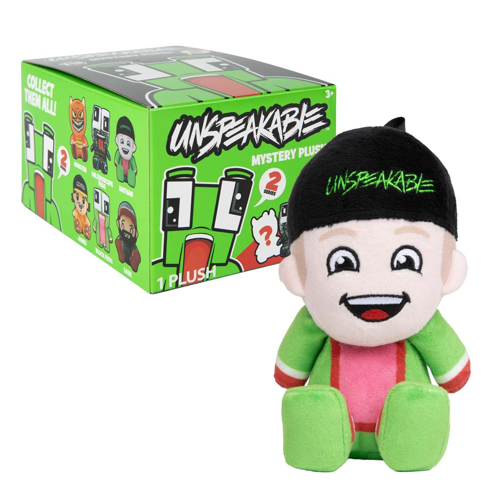 Unspeakable Mystery Plush Series 2 - Nathan character plush with blind box