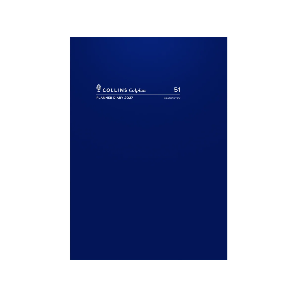 2027 Calendar Year Diary/Planner - 12 Month A4 Month to View Diary - Soft Cover - Collins Colplan Range - Early Edition