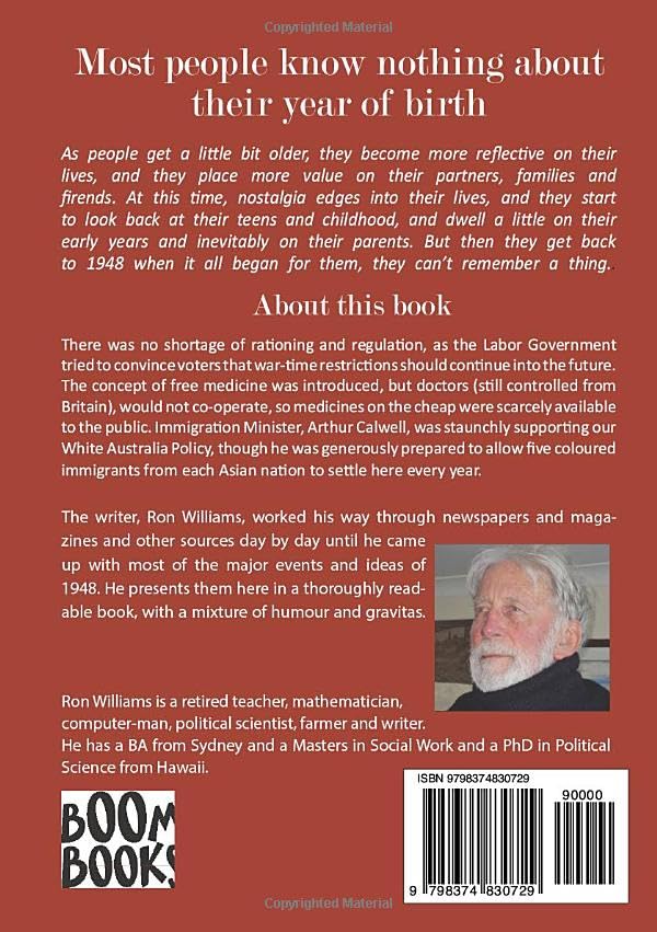 Born in 1948? What Else Happened? The Australian Social History Book