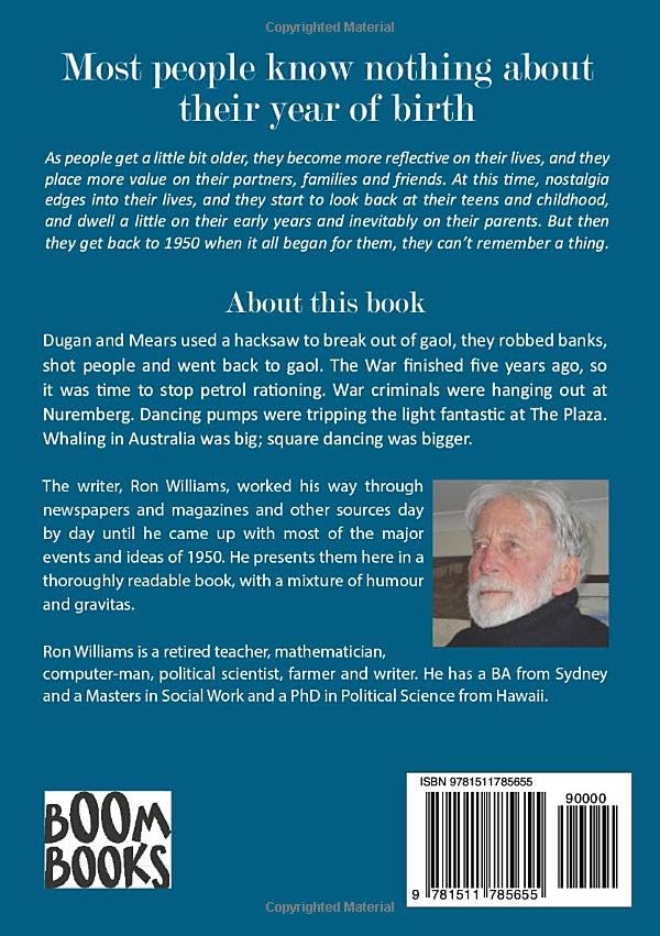 Born in 1950? What Else Happened? The Australian Social History Books