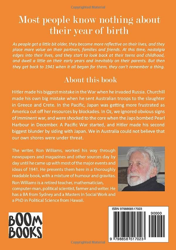 Born in 1941? What Else Happened? Australian Social History Book