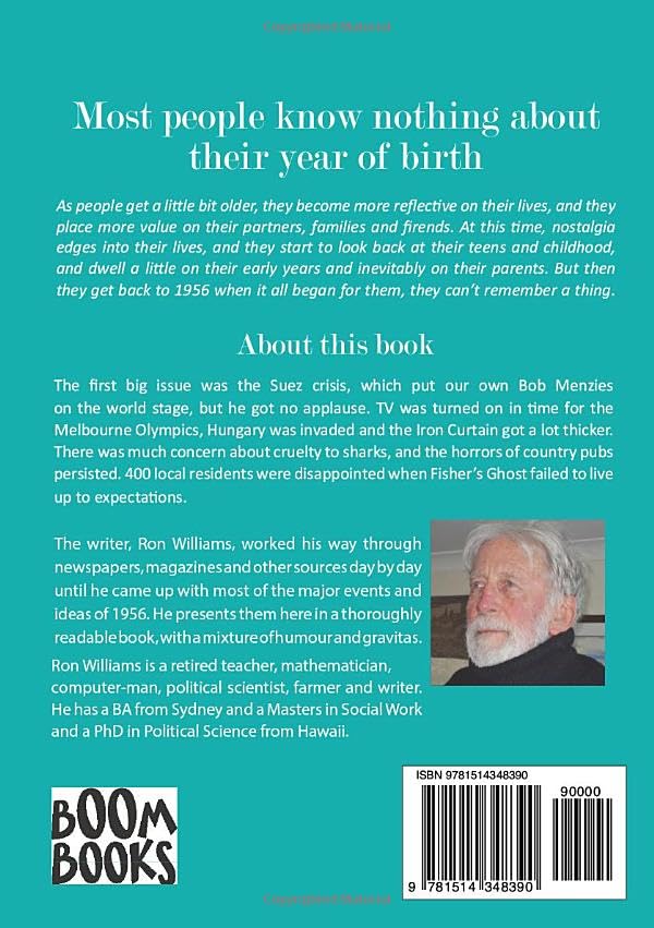 Born in 1956? What Else Happened? The Australian Social History Book