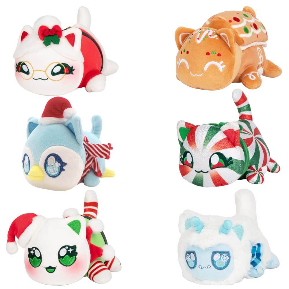 Aphmau MeeMeows Christmas 6-inch Random Plush collection