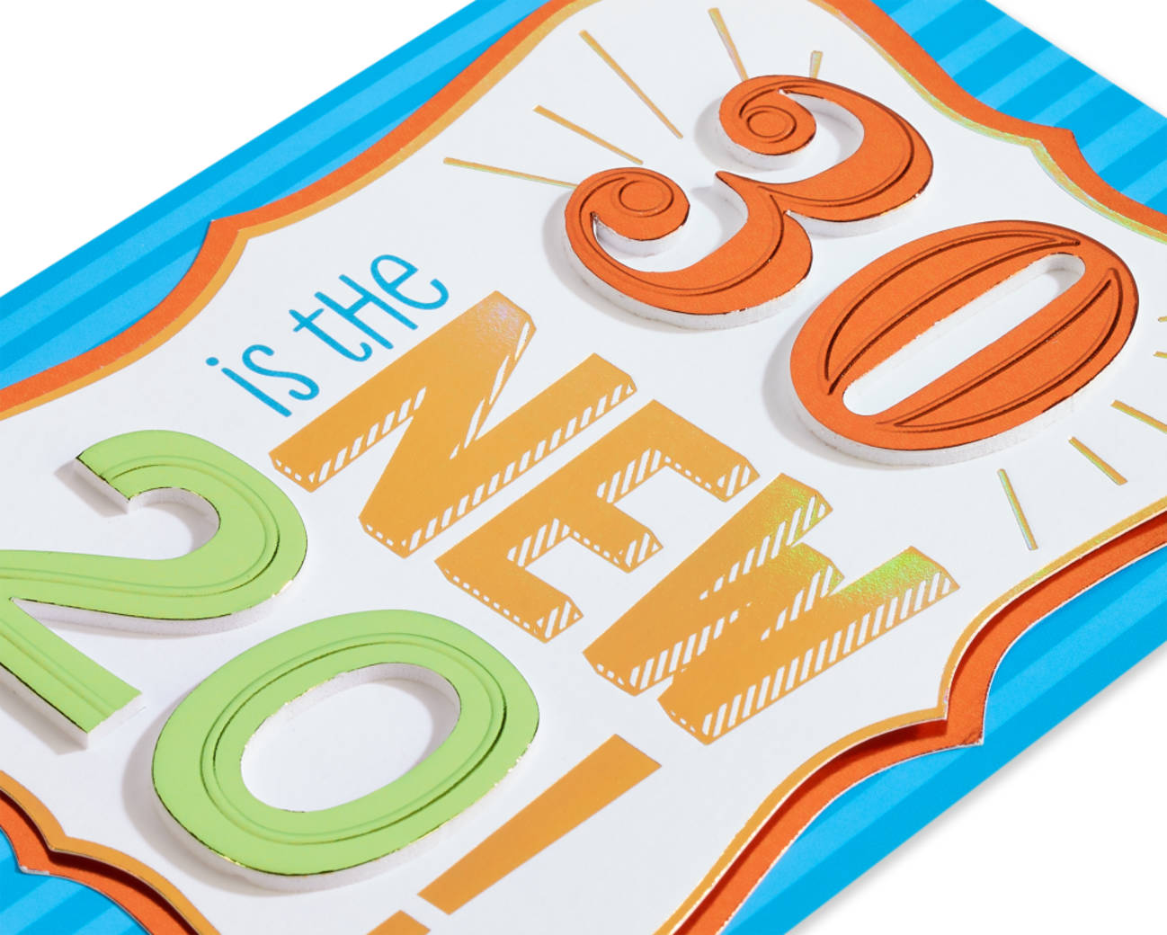 Papyrus - 30 Is The New 20 Birthday Greeting Card