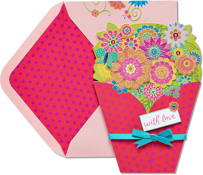 Papyrus - Bouquet Birthday Greeting Card
