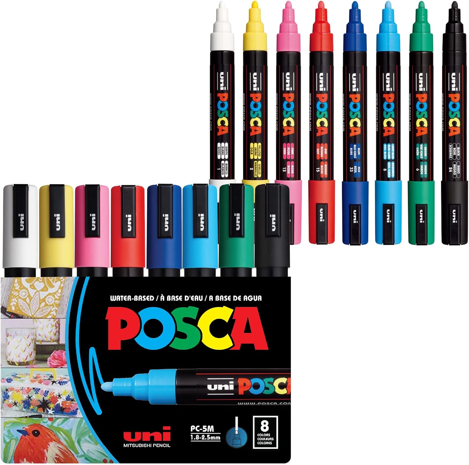 POSCA PC-5M marker additional lifestyle