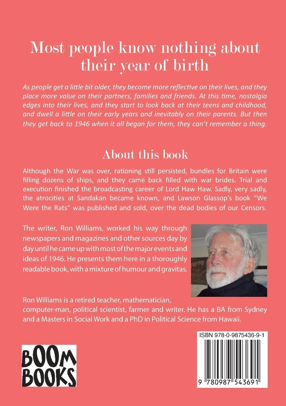 Born in 1946? What Else Happened? The Australian Social History Book