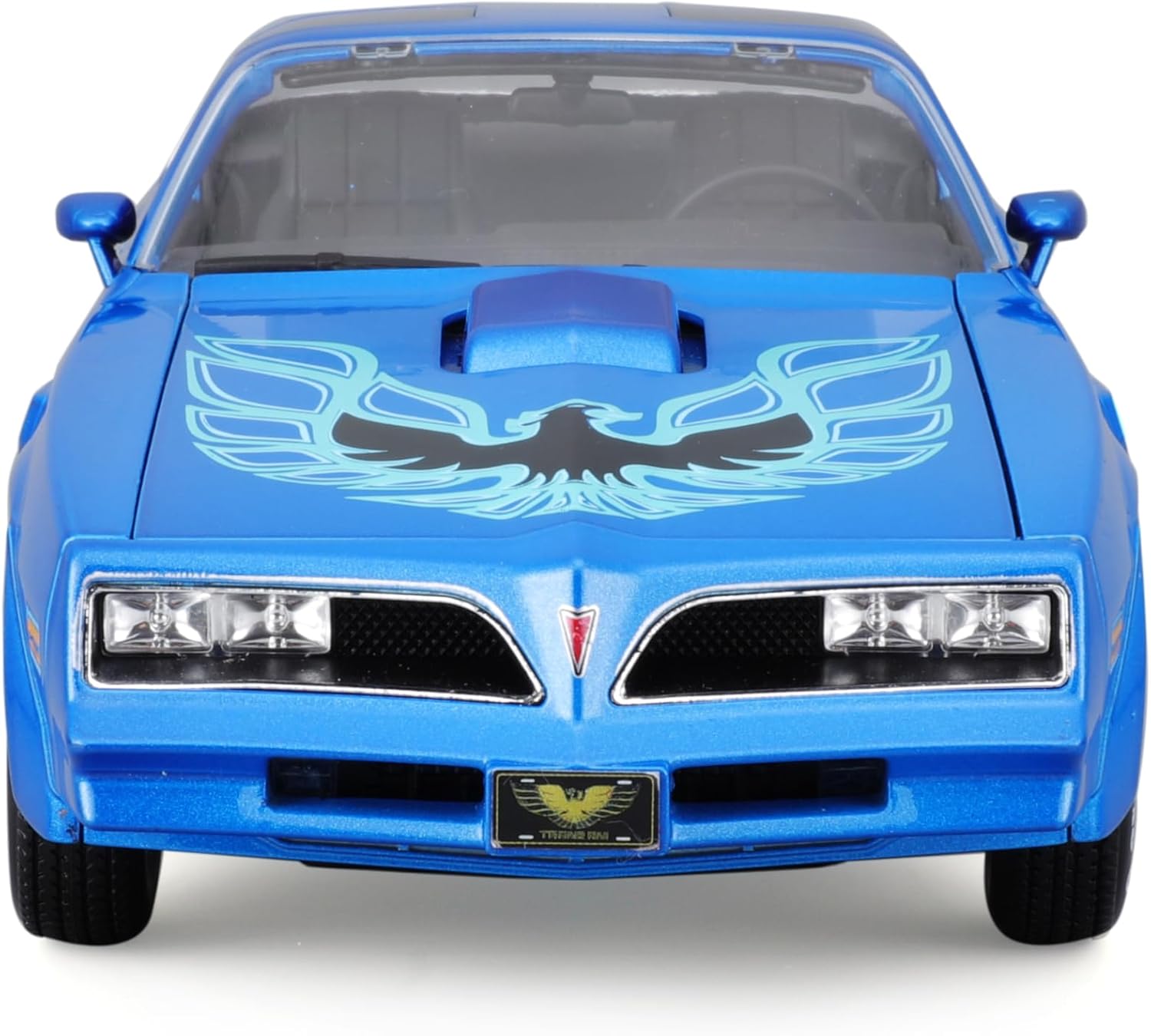 Maisto 1/18 Pontiac Firebird Trans Am Blue Special Edition Die Cast Model Car