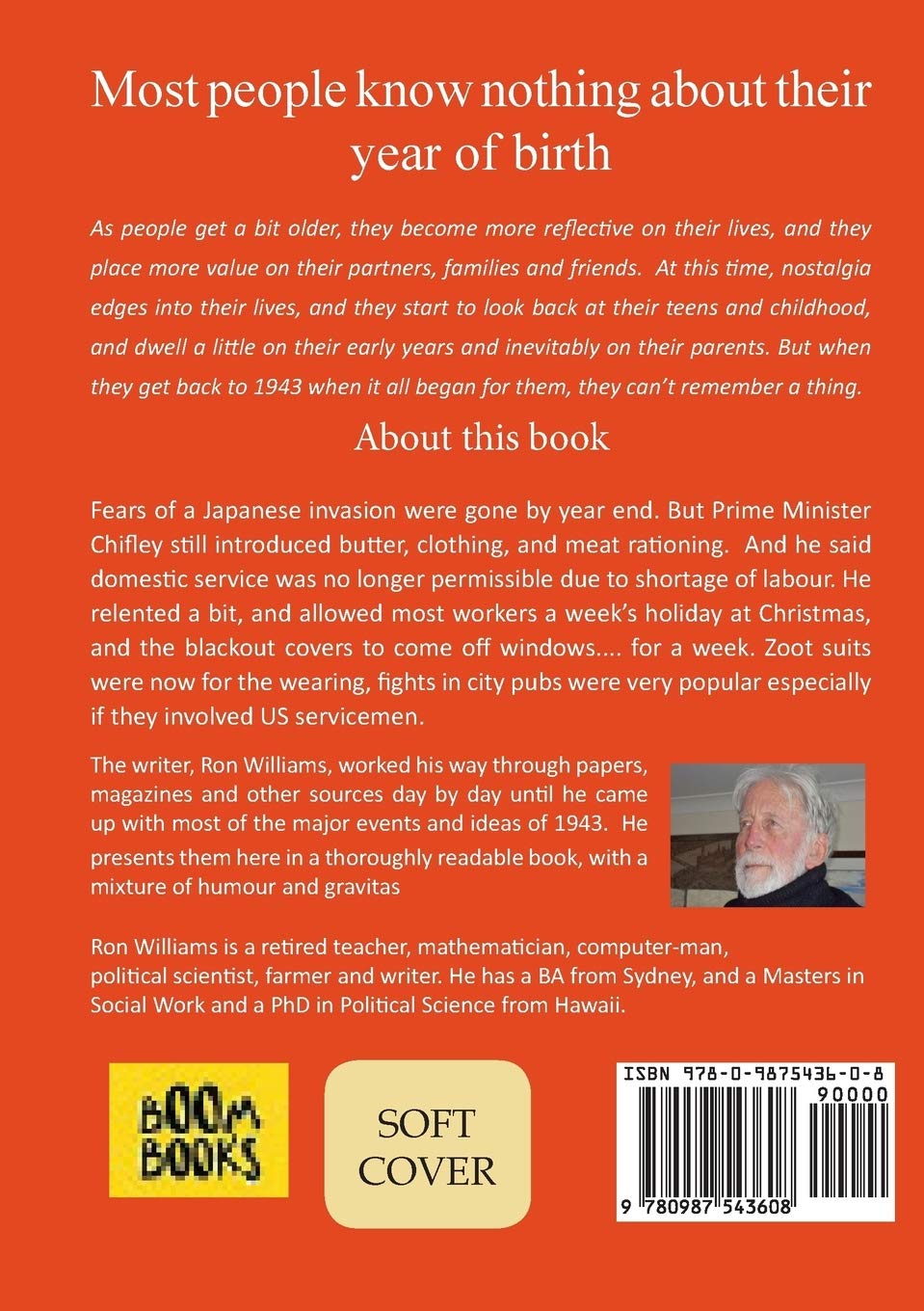 Born in 1943? What Else Happened? The Australian Social History Book