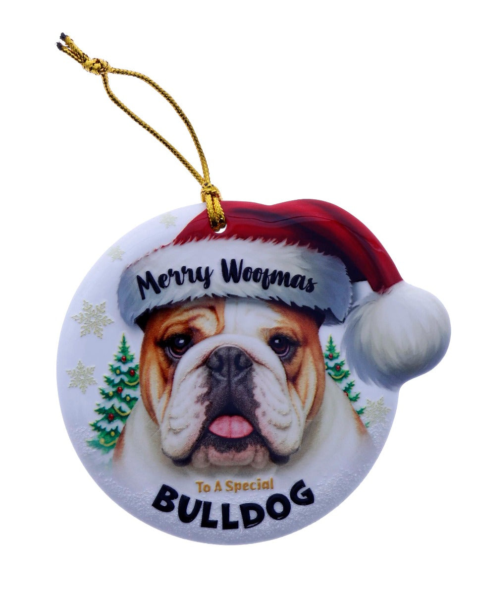 Christmas Sentiments Hanging Ceramic Pet Plaque