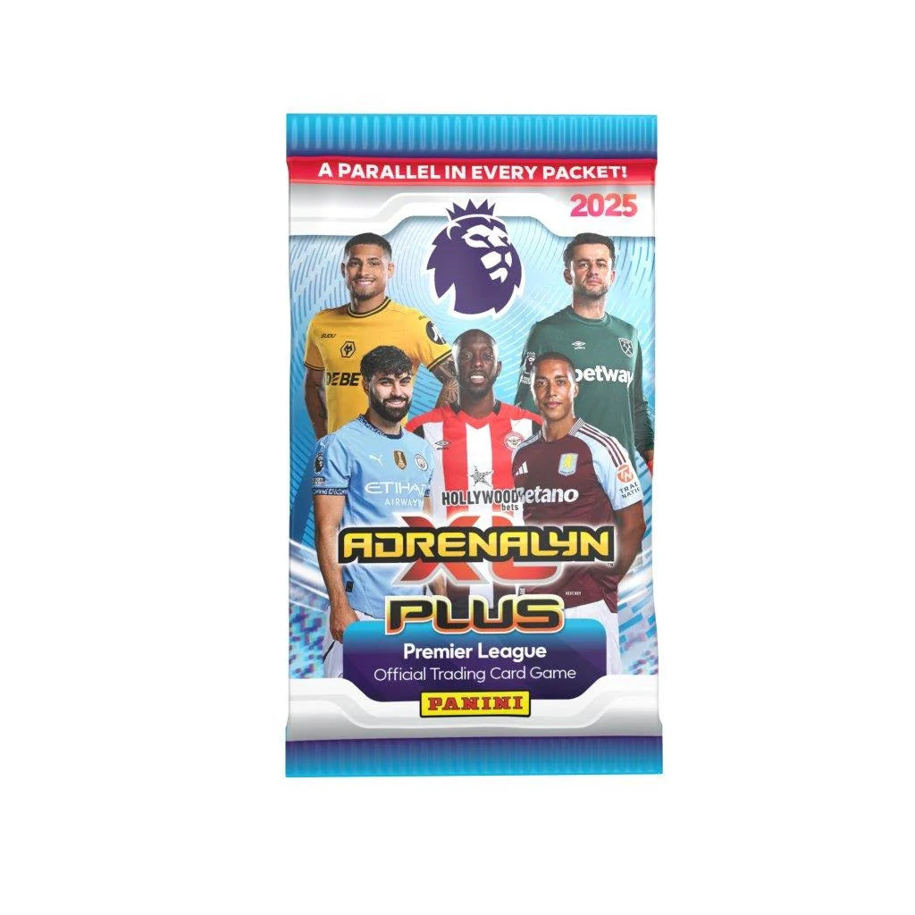 Panini Adrenalyn PLUS 2024/2025 EPL Soccer Trading Cards Booster Pack