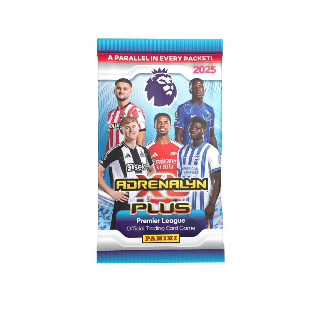 Panini Adrenalyn PLUS 2024/2025 EPL Soccer Trading Cards Booster Pack