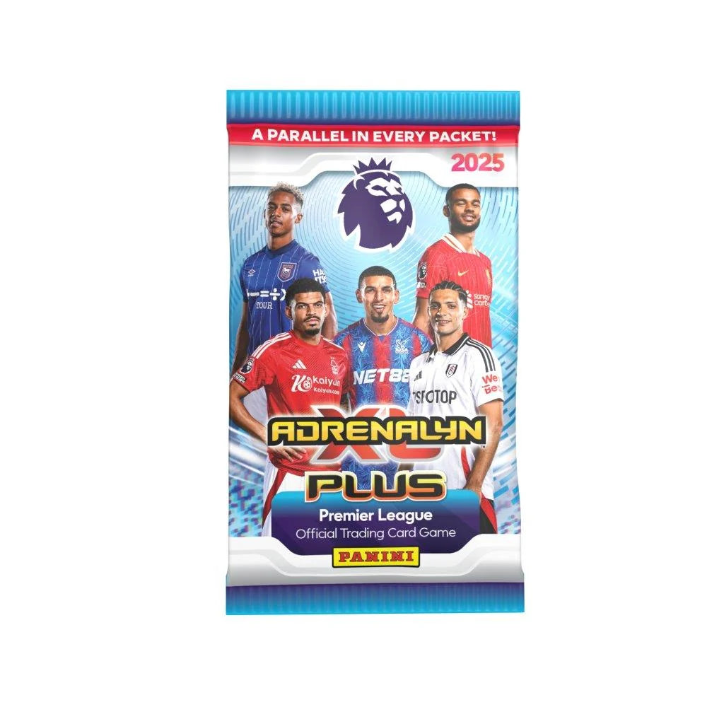 Panini Adrenalyn PLUS 2024/2025 EPL Soccer Trading Cards Booster Pack