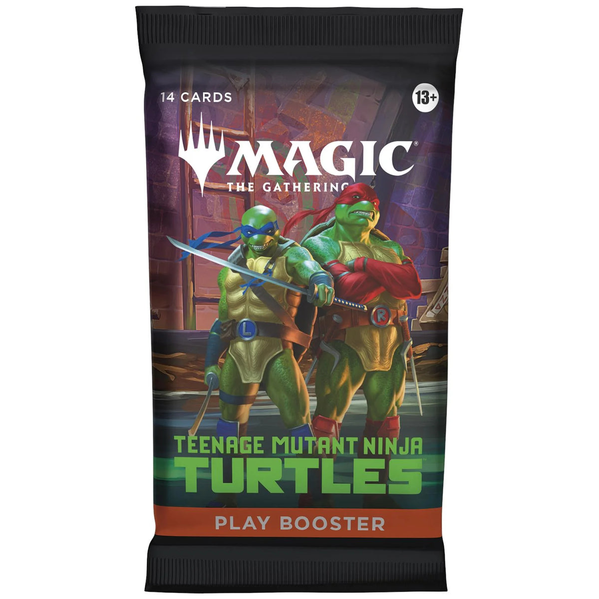 Magic The Gathering Trading Card Game - Teenage Mutant Ninja Turtles Play 1 Booster Pack Assorted