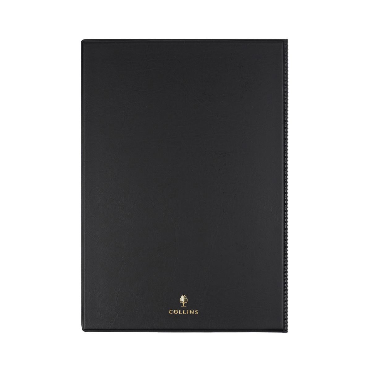 2027 Diary/Planner - A4 Day to Page - PVC Cover - Collins Belmont Desk Range - Black