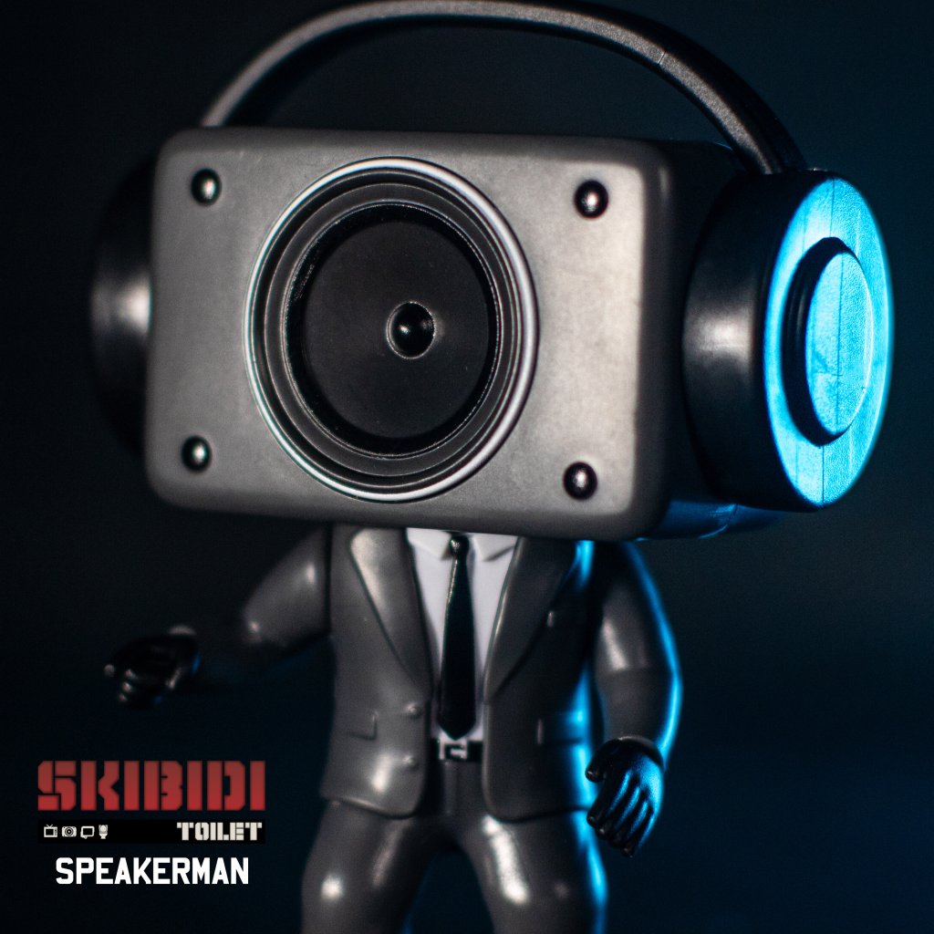 Skibidi Toilet Series 1 Speakerman collector figure