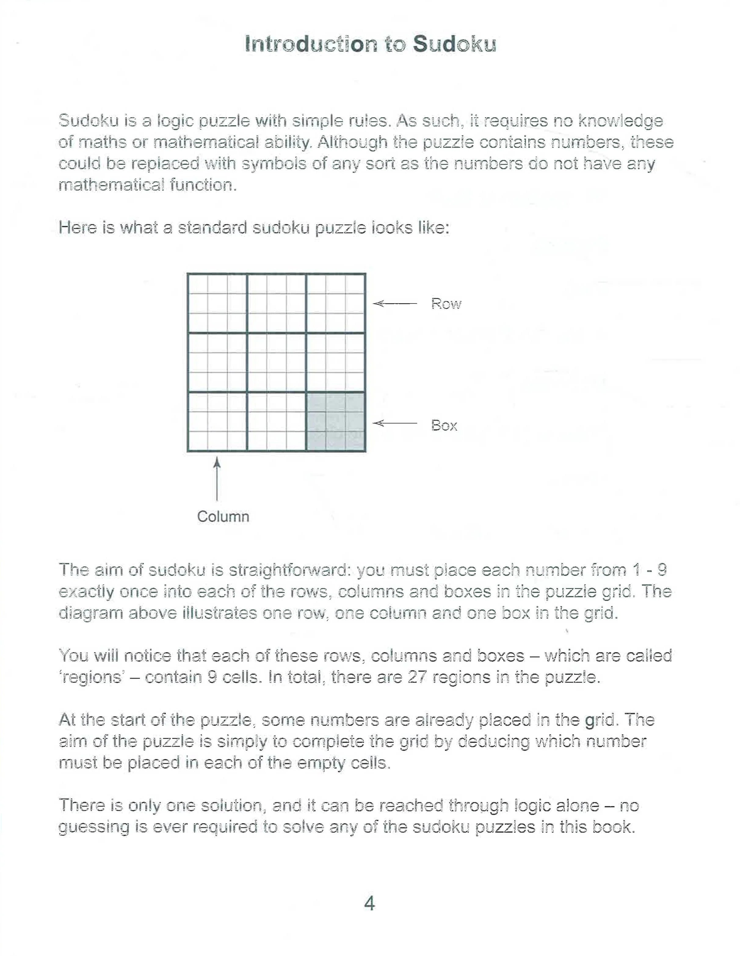 Large Print Sudoku Over 100 Puzzles to Solve