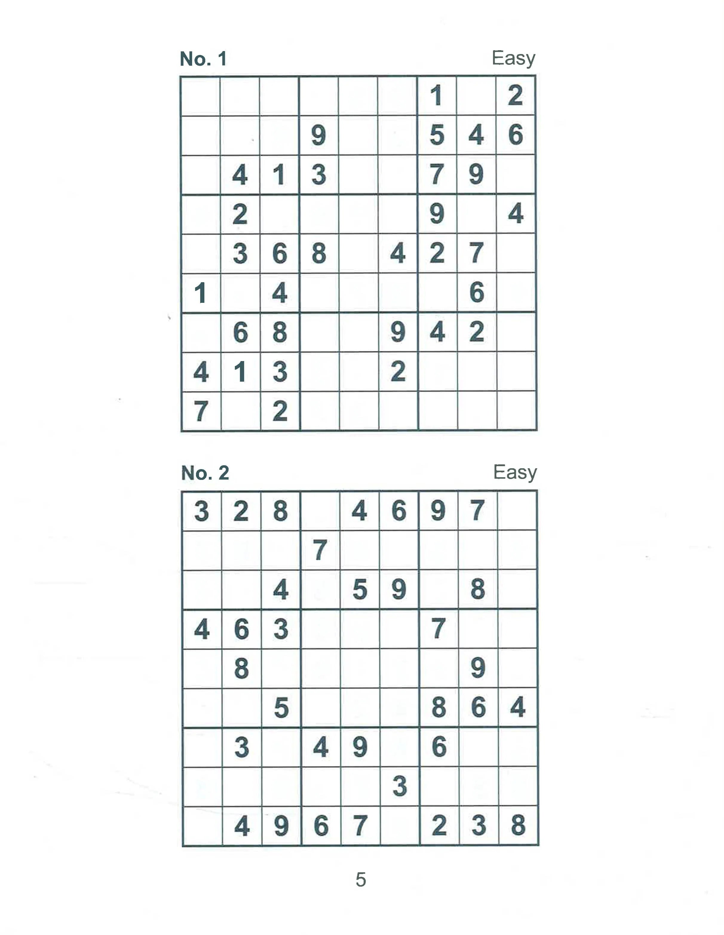 Large Print Sudoku Over 100 Puzzles to Solve