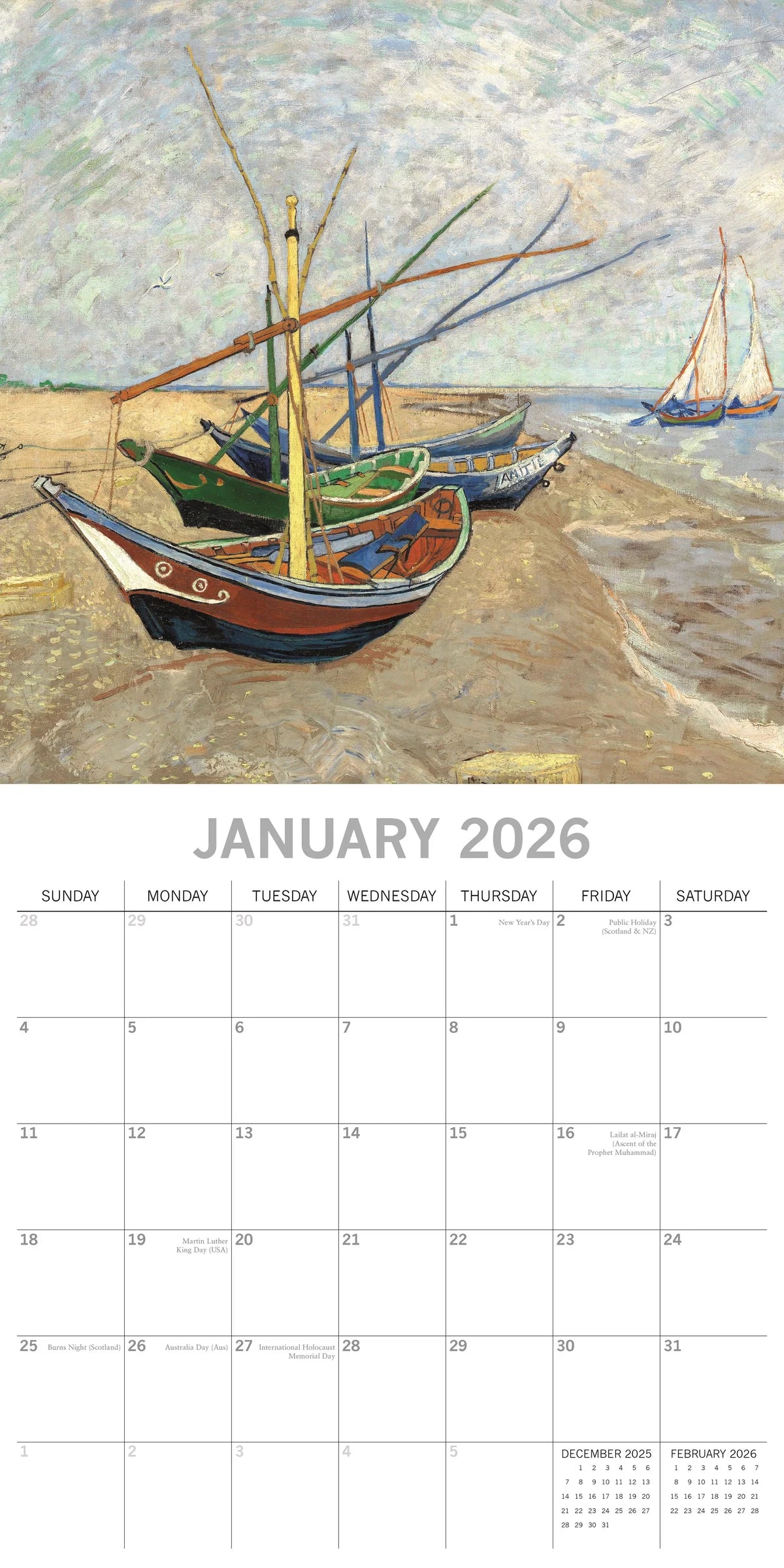 2026 Banksy Square Wall Calendar – Street Art & Urban Design | The Gifted Stationery Co. (GSC26165)