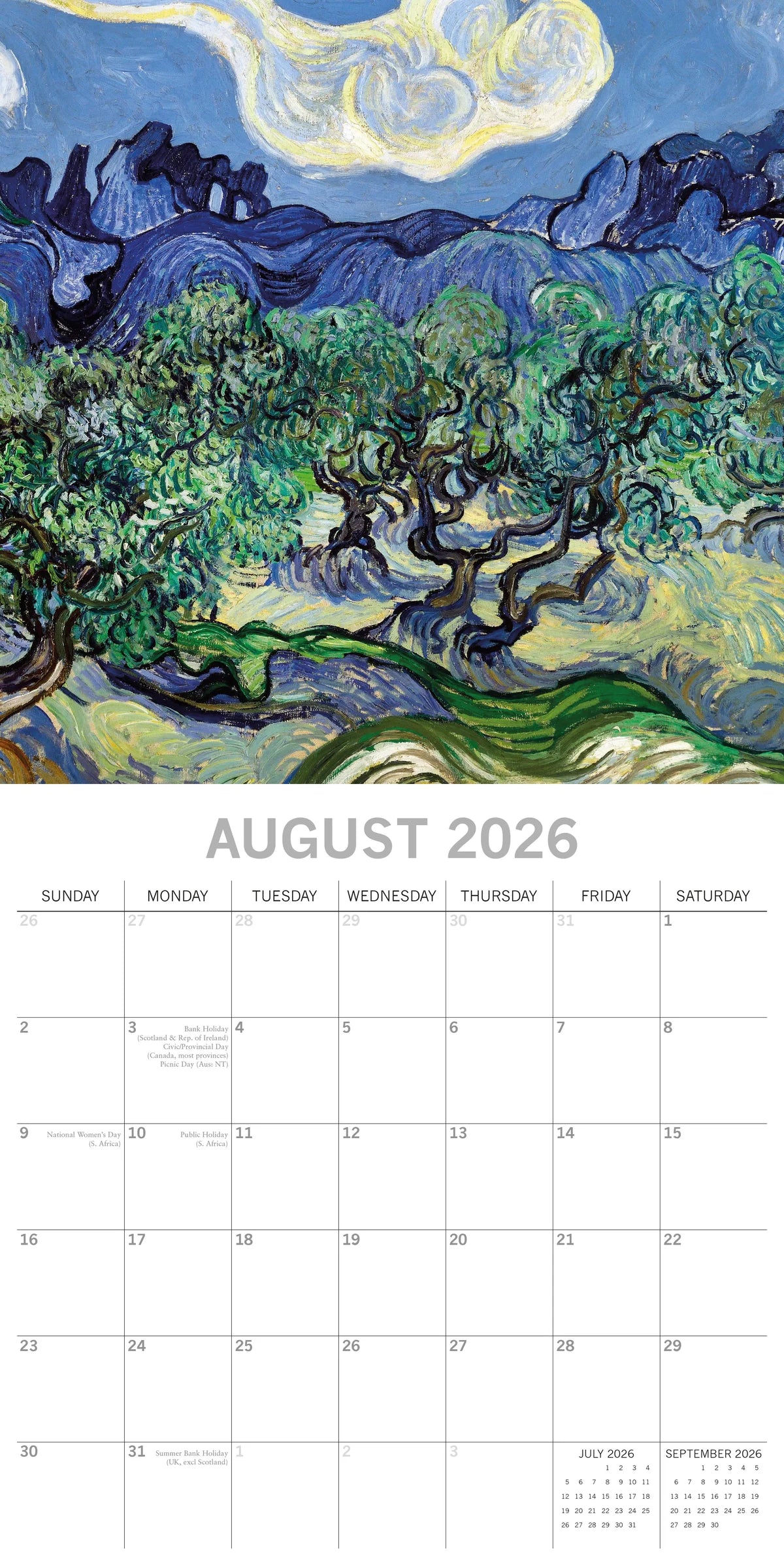 2026 Banksy Square Wall Calendar – Street Art & Urban Design | The Gifted Stationery Co. (GSC26165)