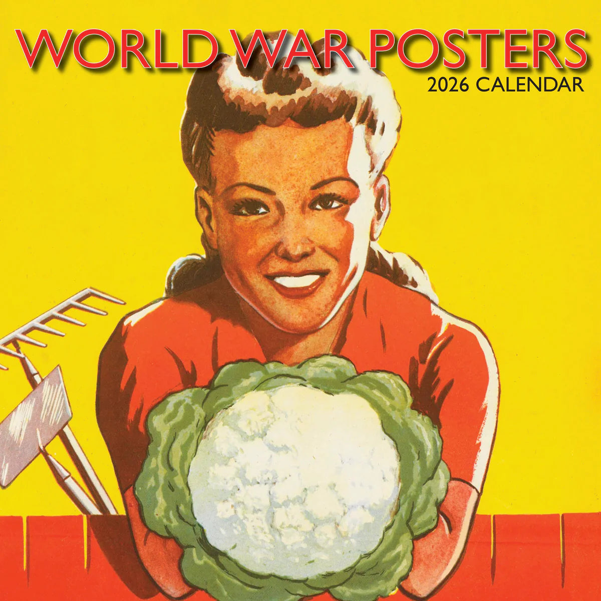 2026 World War Posters Square Wall Calendar | The Gifted Stationery Co. (GSC26169)