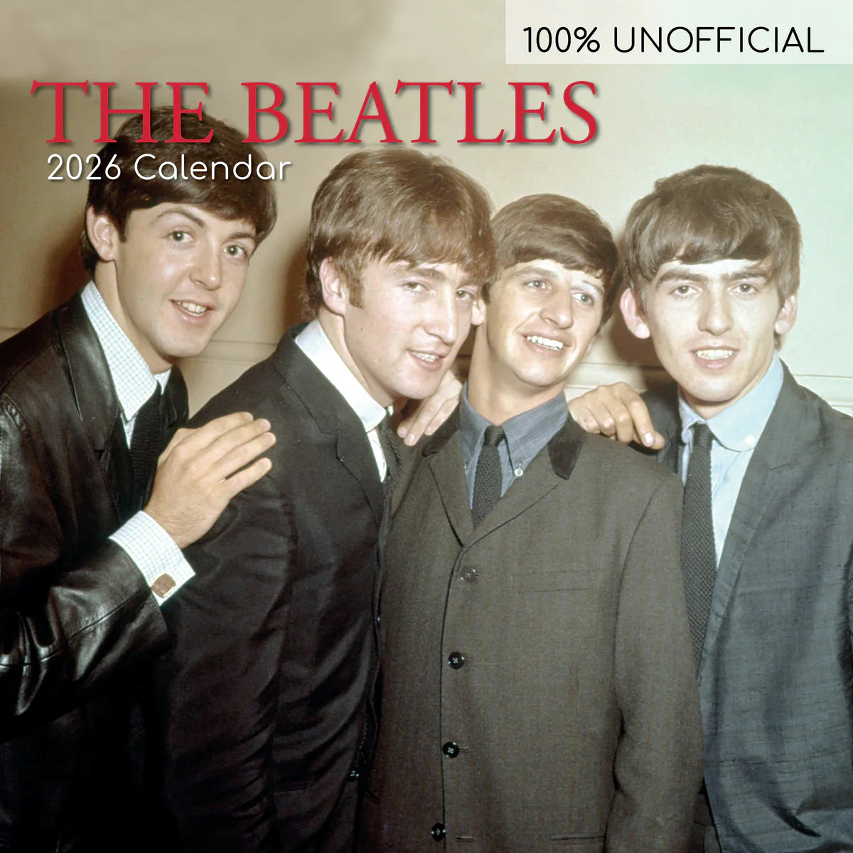 2026 The Beatles Square Wall Calendar | The Gifted Stationery Co. (GSC26250)