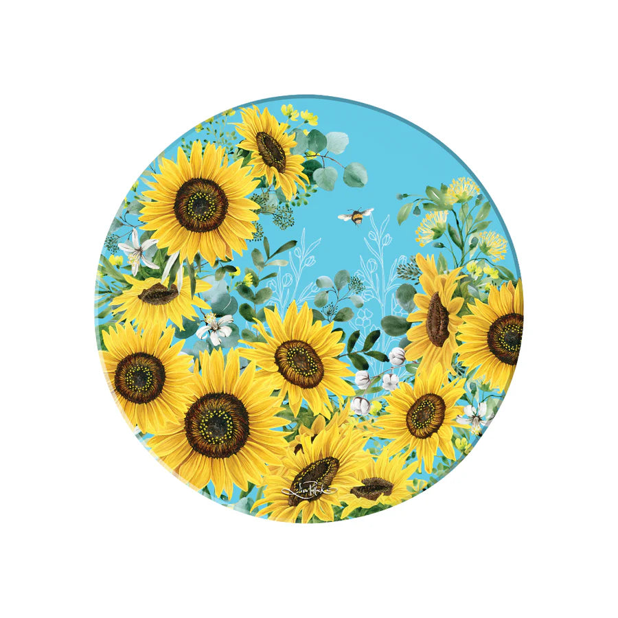 Lisa Pollock Melamine Plate Set – Bee Sunny