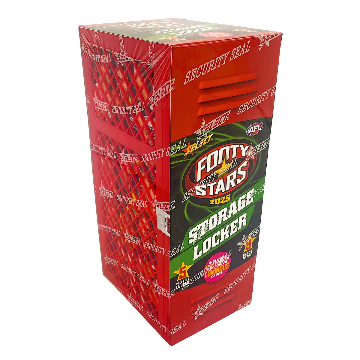 2025 AFL Footy Stars Storage Locker + Card Packs