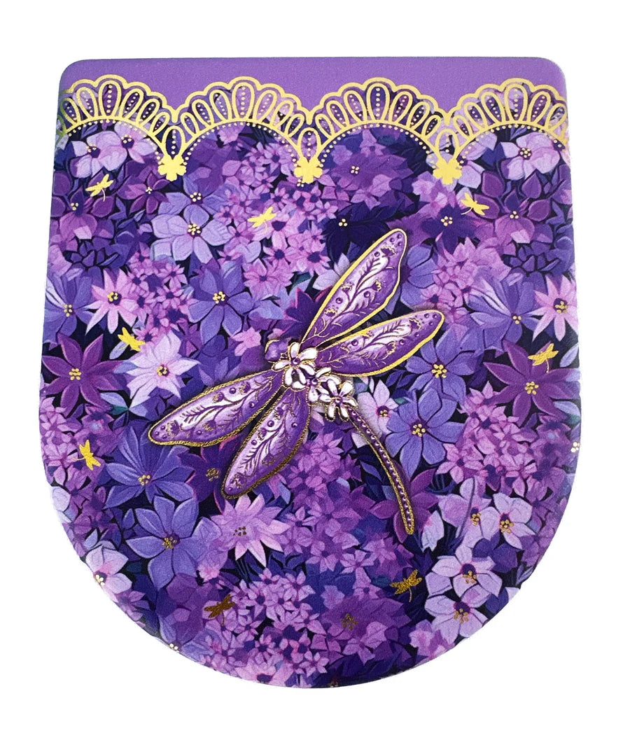 Amethyst Crystal Bracelet by Lisa Pollock - Art from the Heart -Protection Intuition Gift for her