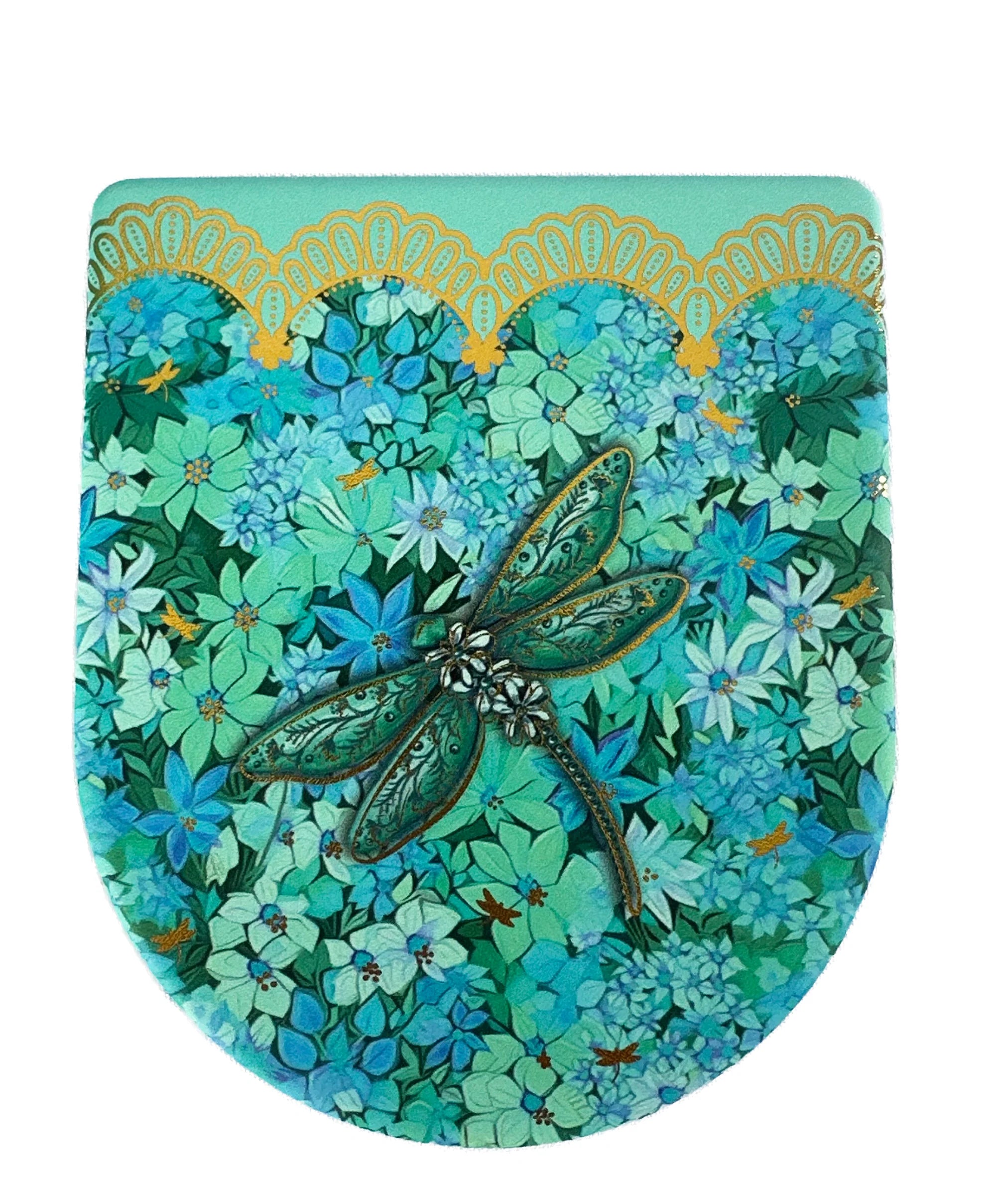 Aquamarine Crystal Bracelet by Lisa Pollock - Art from the Heart - Clarity & Calm Gift for her