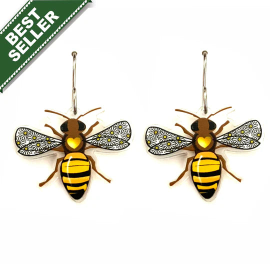 Native Bee Earrings by Smyle Designs