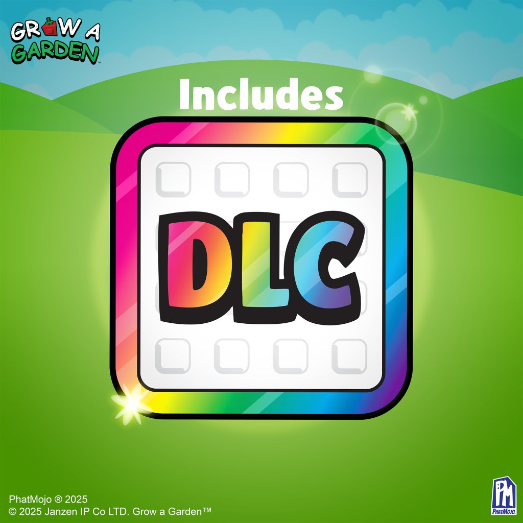 Grow a Garden Rare Crops Bundle includes Roblox DLC code