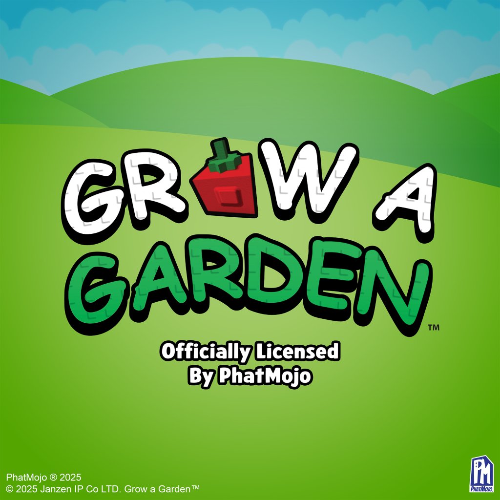Grow a Garden officially licensed by PhatMojo