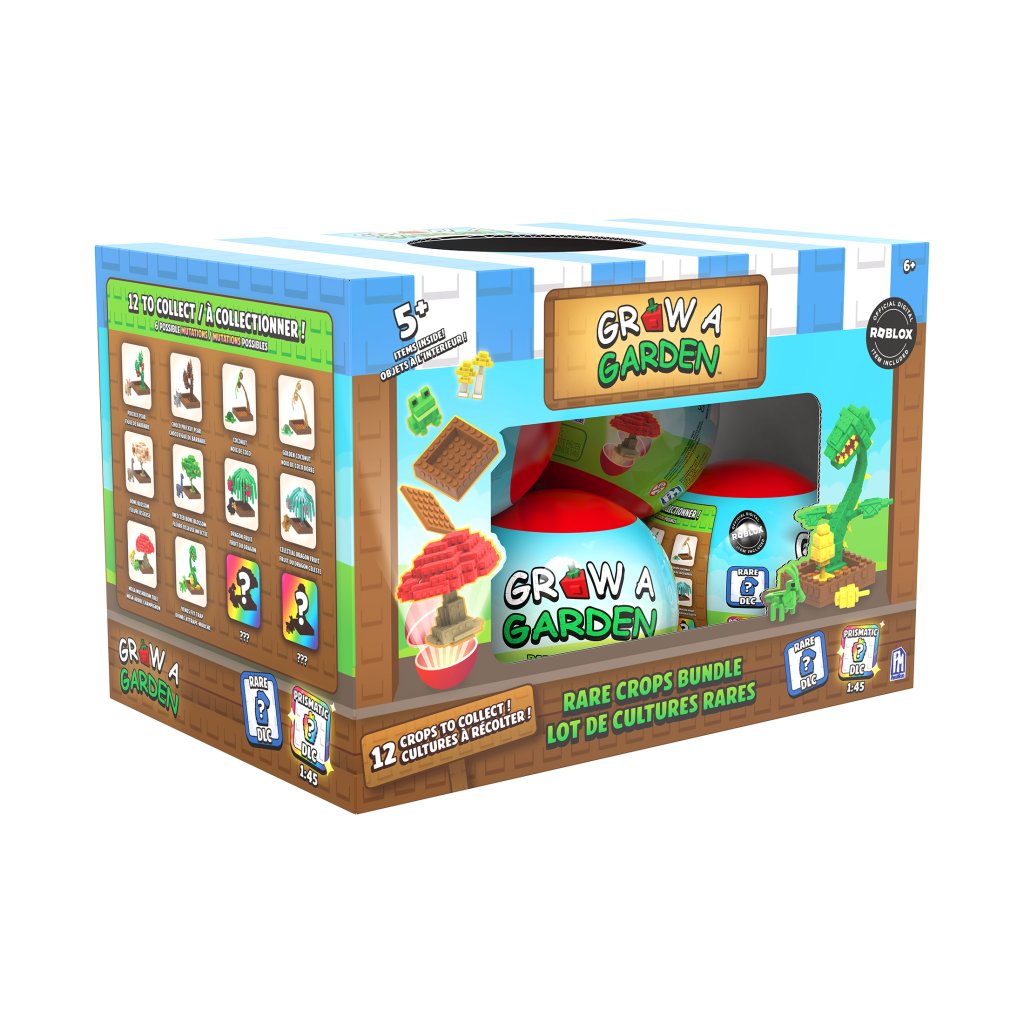 Grow a Garden Rare Crops Bundle capsules in display box