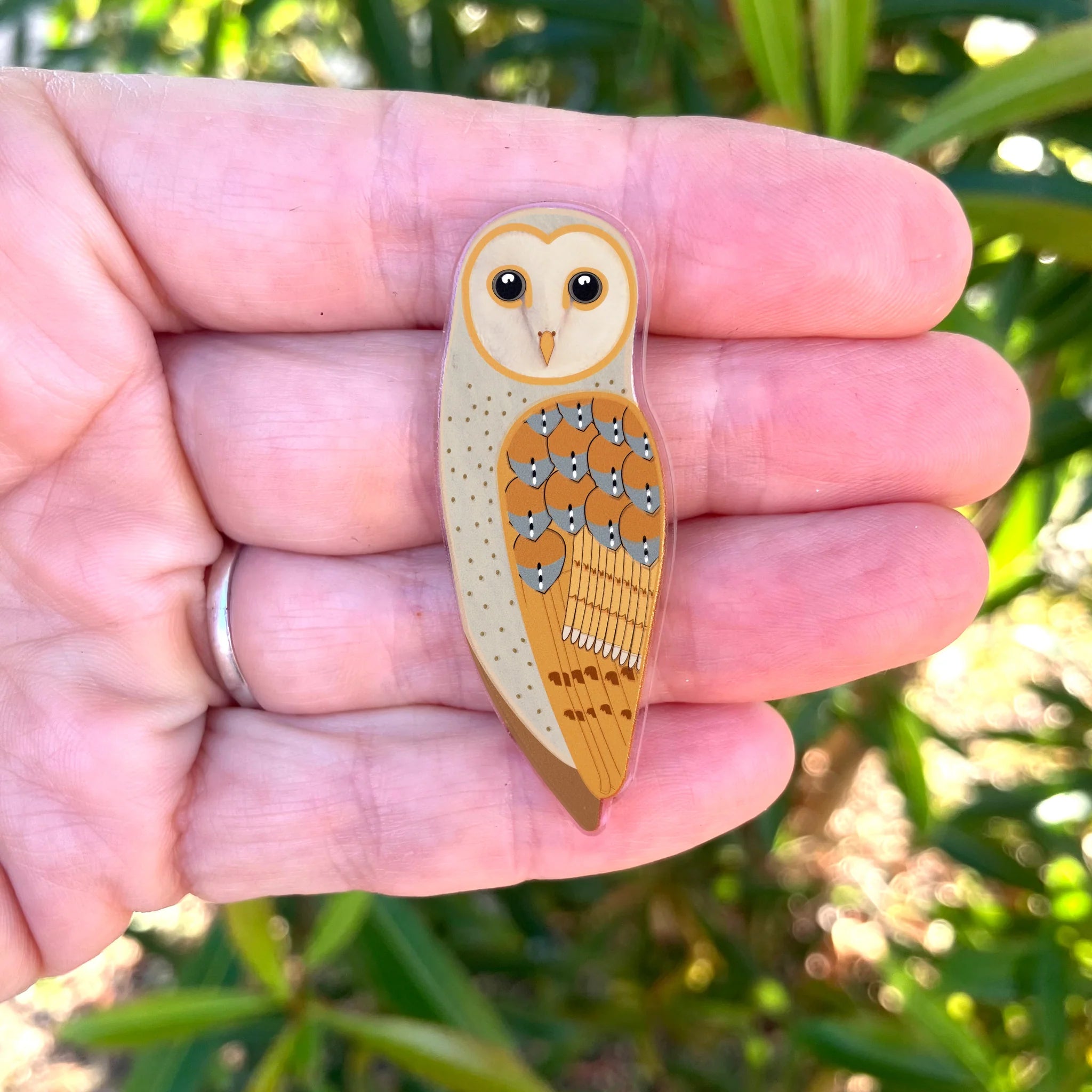 Eastern Barn Owl Pin By Smyle Designs