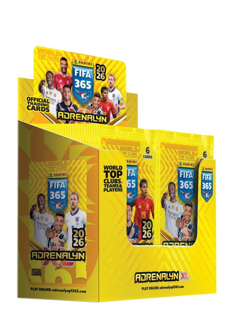 Panini FIFA 365 Adrenalyn XL 2026 Soccer - Trading Cards - (1 Booster Pack assorted)