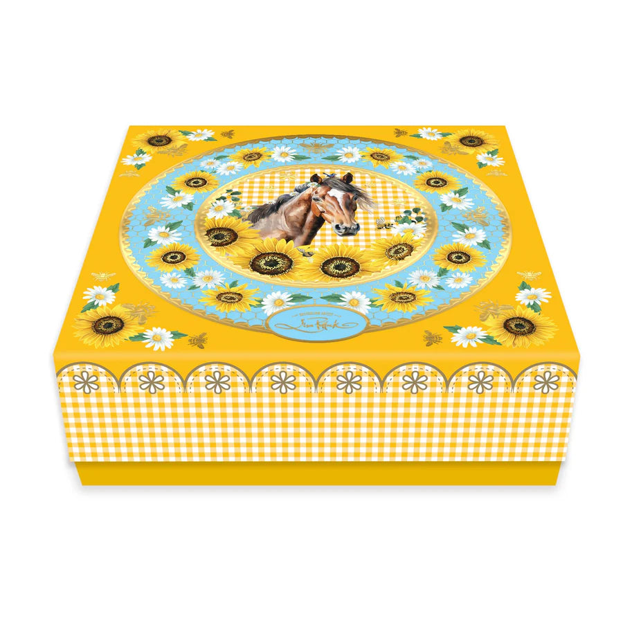 Ceramic Glam Jar - Country Collection By Lisa Pollock Art from the Heart Gift for her