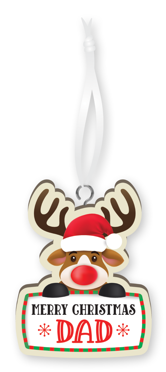 Christmas Handmade Wooden Ornaments, Christmas Tree Decor, Suitable for Family And Friends Unique Christmas Gift