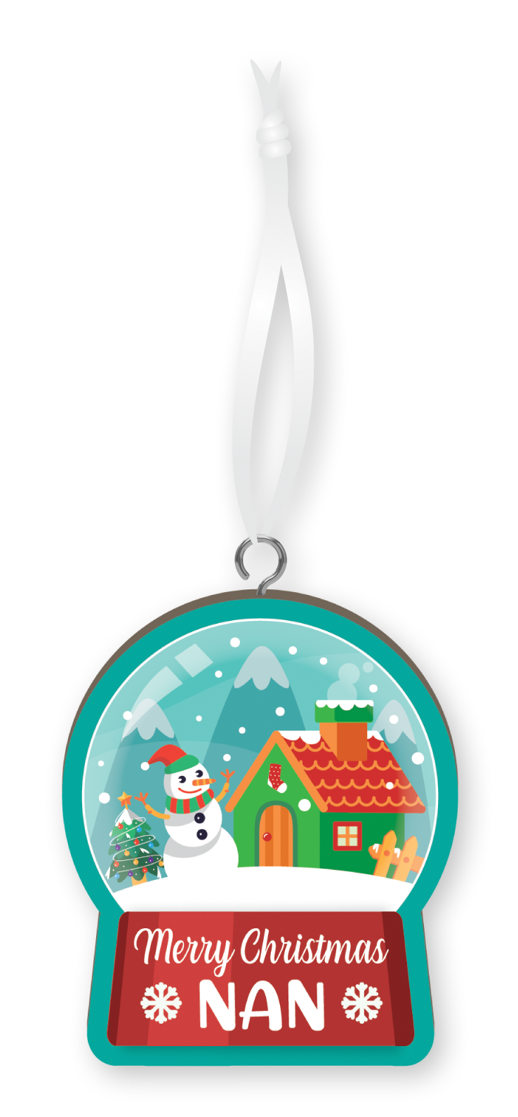 Christmas Handmade Wooden Ornaments, Christmas Tree Decor, Suitable for Family And Friends Unique Christmas Gift