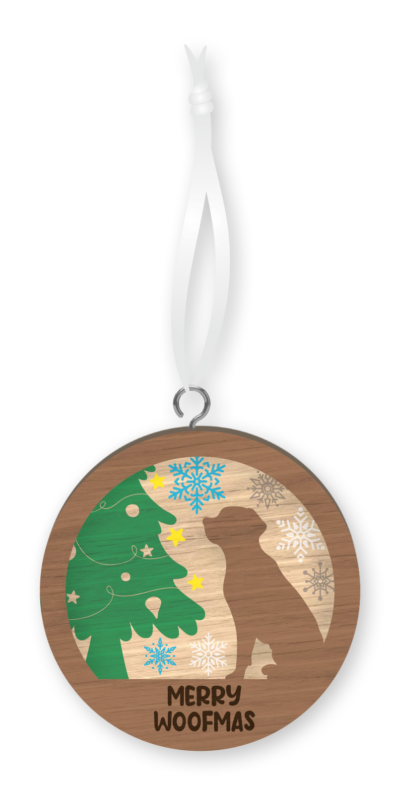Christmas Handmade Wooden Ornaments, Christmas Tree Decor, Suitable for Family And Friends Unique Christmas Gift
