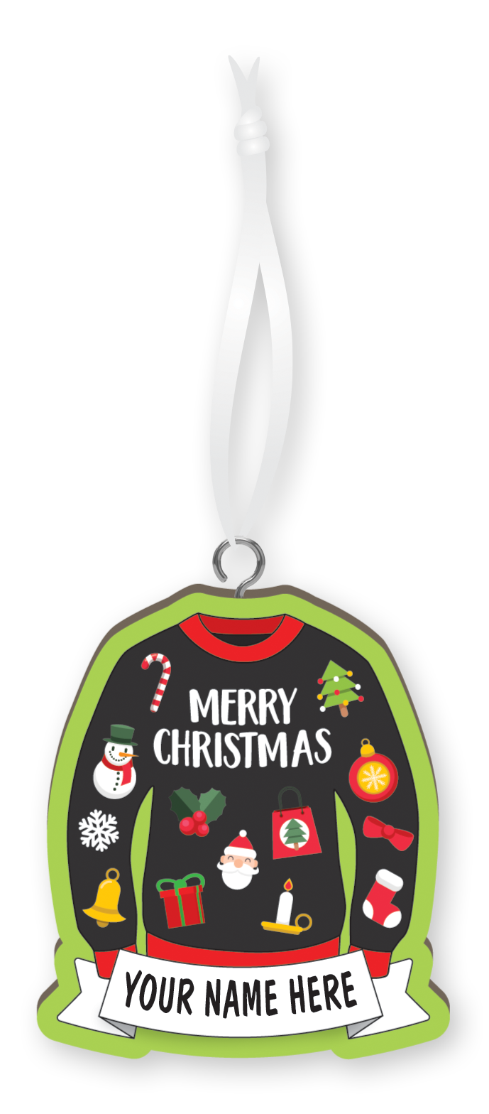 Christmas Handmade Wooden Ornaments, Christmas Tree Decor, Suitable for Family And Friends Unique Christmas Gift