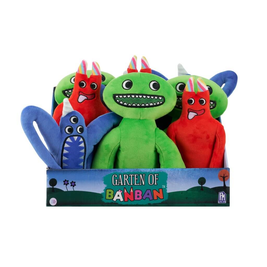 GARTEN OF BANBAN Collectible Plush Asst- S1 (3 Banban, 3 Jumbo Josh, 3 Nabnab)