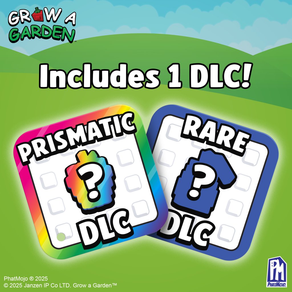 Grow a Garden plush includes one Roblox DLC code