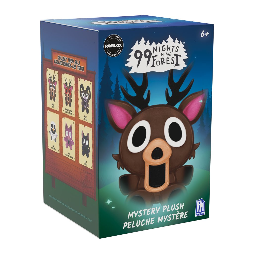 RoBlox 99 Nights in the Forest Mystery Collectible Plush - With 1 DLC Code