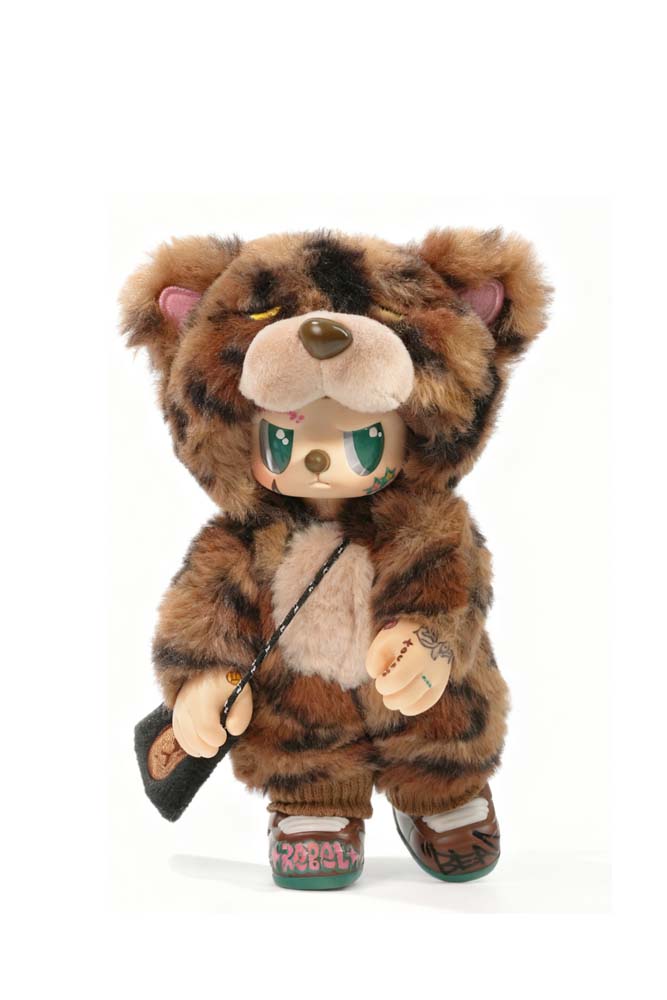 Pre-Order Rebel Bear Mystery Plush Collectible - Movable Bag Series (Full Box Unopened)