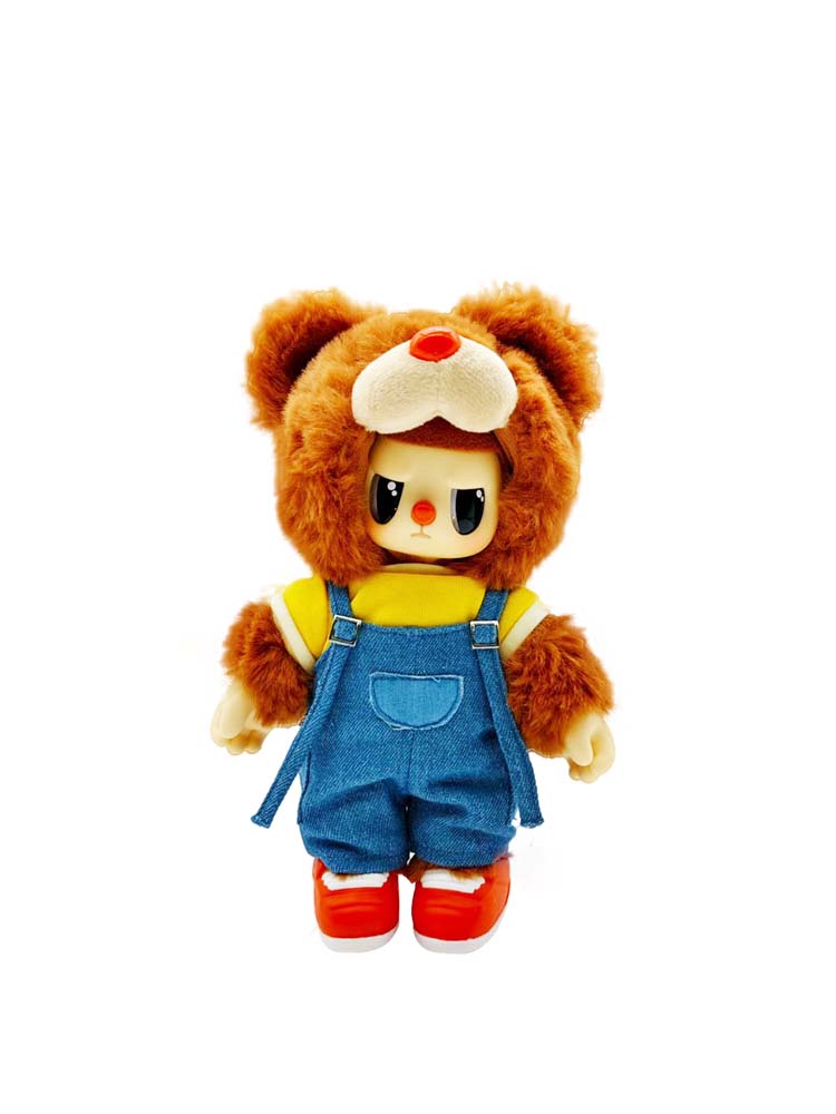 Pre-Order Rebel Bear Mystery Plush Collectible - Moveable Street Series (Full Box Unopened)