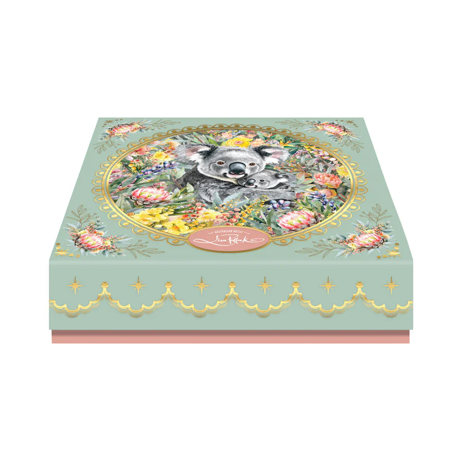Lisa Pollock Ceramic Trinket Dish – Koala Cuddles – Art from the Heart Gift for Her