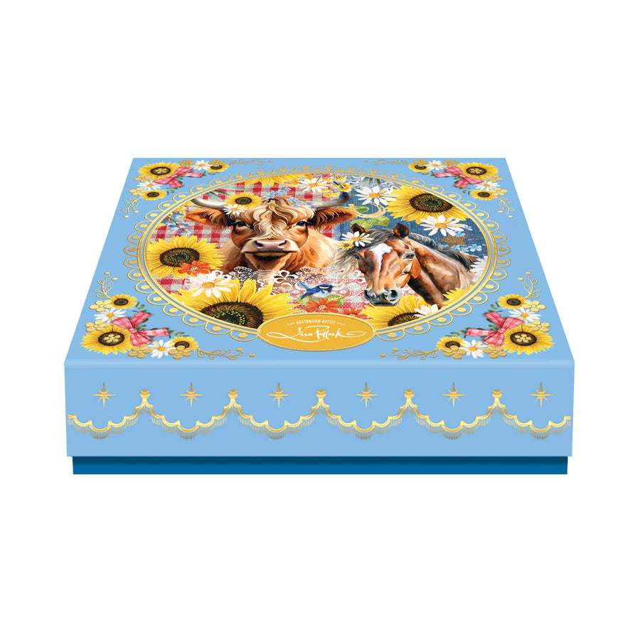 Lisa Pollock Ceramic Trinket Dish – Country Collection – Art from the Heart Gift for Her