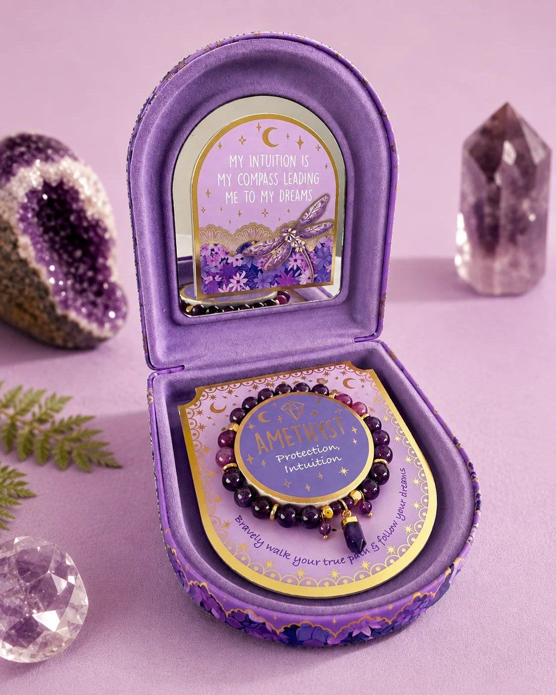 Amethyst Crystal Bracelet product image