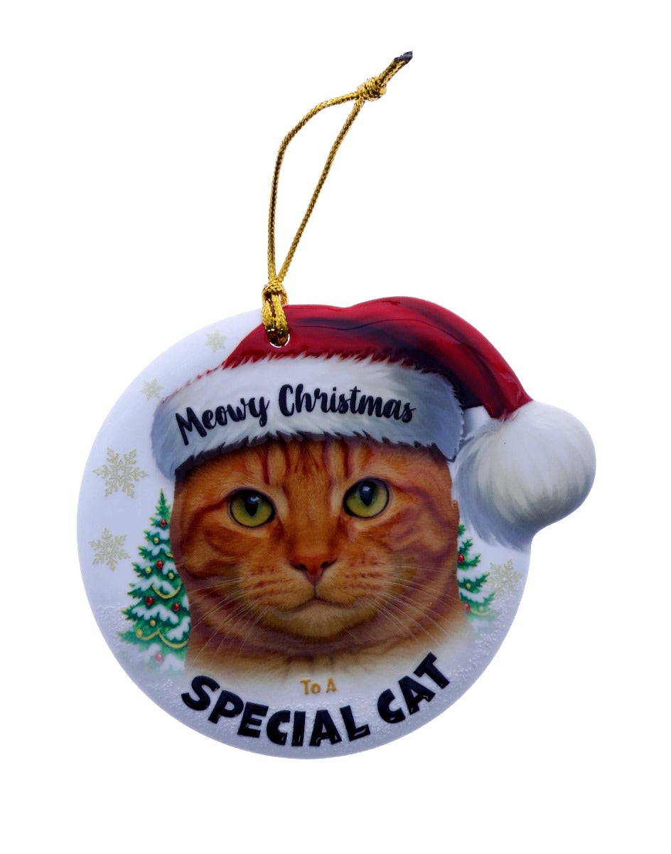 Christmas Sentiments Hanging Ceramic Pet Plaque